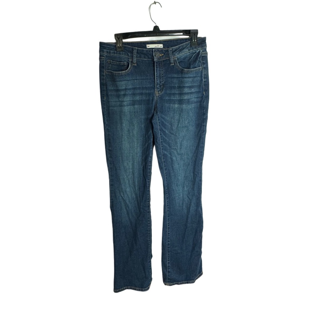 SO Women's Straight Leg Blue Jeans